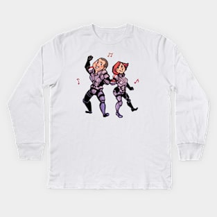 Do the Shepard Shuffle! Kids Long Sleeve T-Shirt